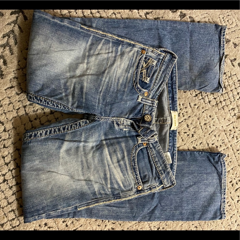 Big star liv boot jeans for women size 26R